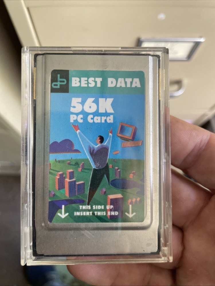 Best Data Fax Modem 56K PC Card