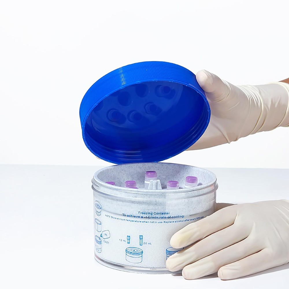 Cryogenic Storage Box - Cryogenic Vials Freezing Container，Polycarbonate Jar ...