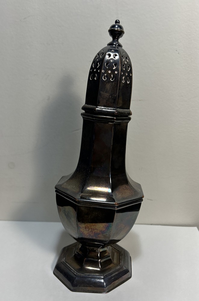 Antique Silver Plated Sugar Shaker Made In England