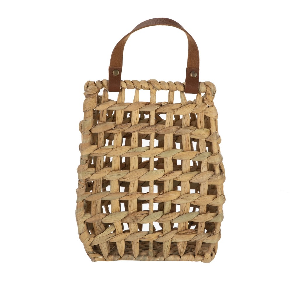 HANGING WOVEN BASKET