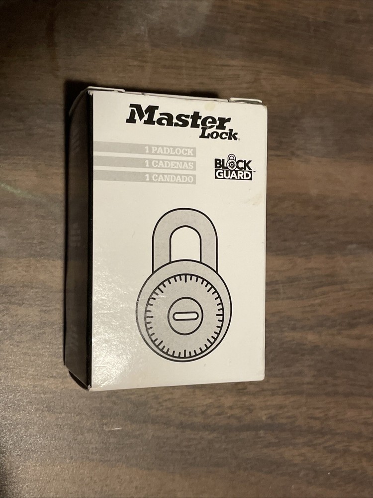 Master Lock 1525 Combination Padlocks Dial