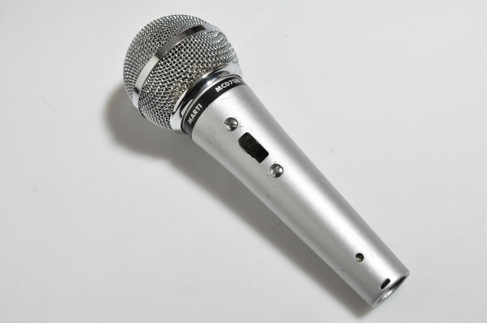 Marti MCD70B Hand Held Microphone- Untested