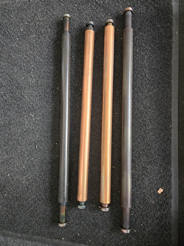 Hamada Press Rollers, Hamada B252, B452A, B552 Copper & Hard Rollers