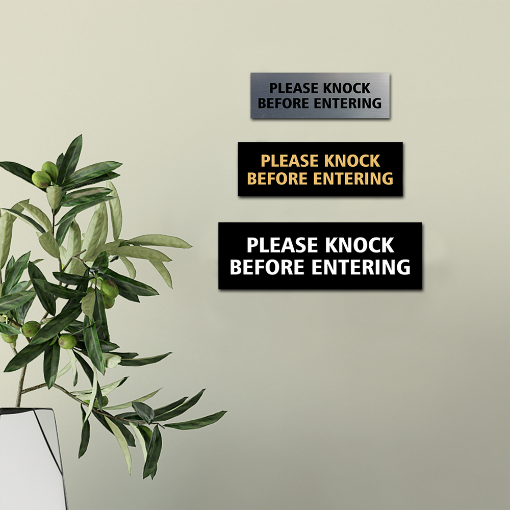 Basic Please Knock Before Entering
