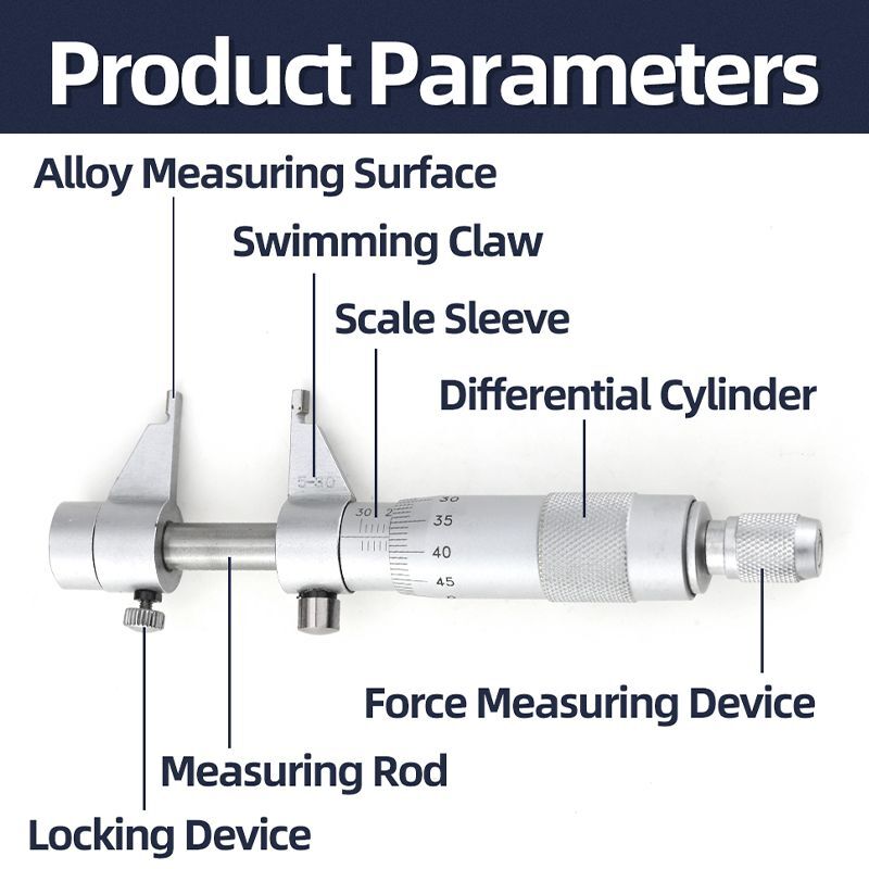 Inside Micrometer Measuring Tool Inner Diameter Measurement Metalworking Tools