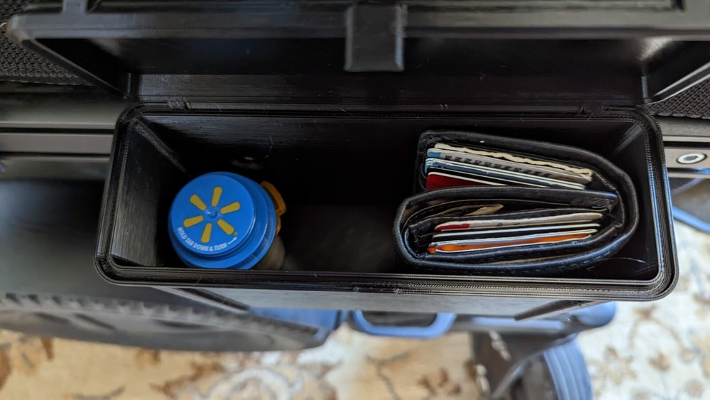 Quantum Storage/Accessory Box Track Mounted