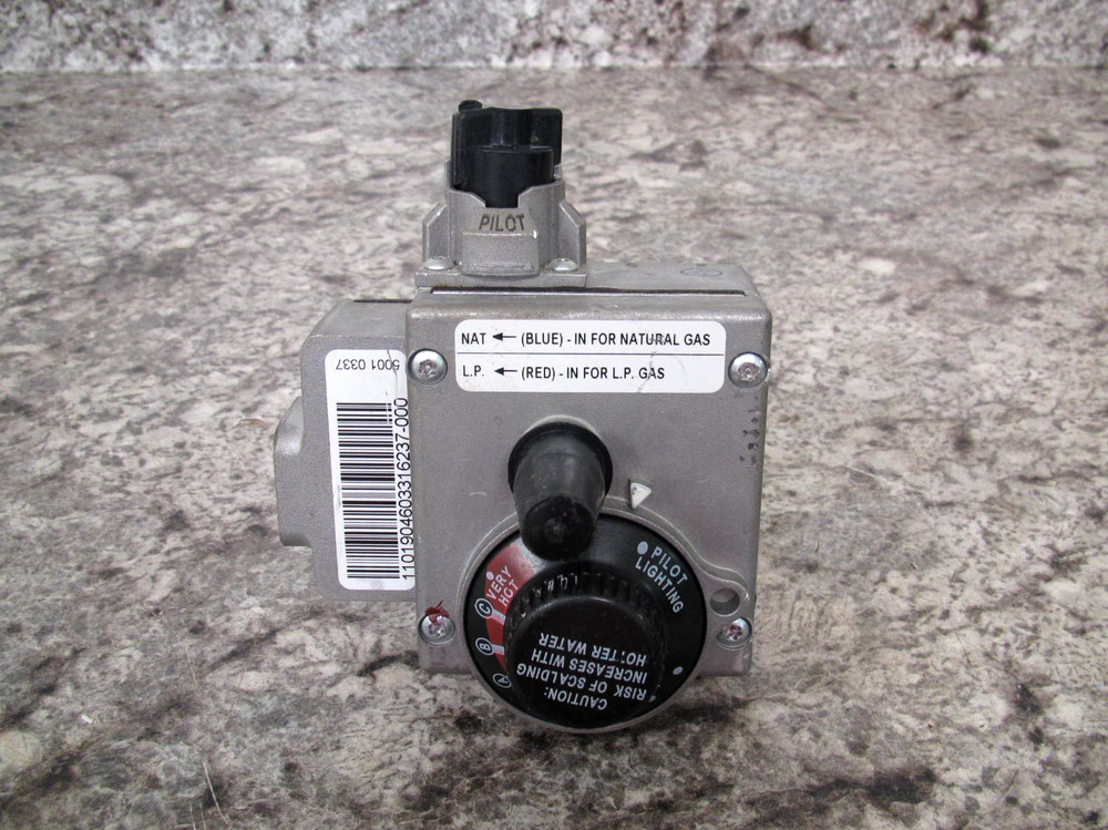 AO Smith White-Rodgers 316237-000 37C55U-663 Water Heater Gas Valve / Thermostat