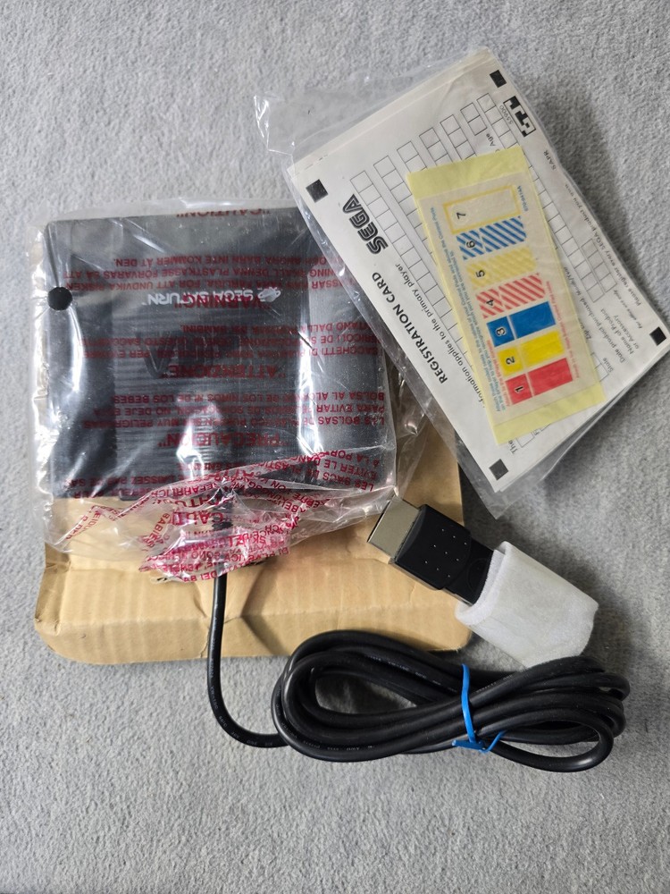 Sega Saturn 6 Player Multitap 1995 ● Packaging is Damaged