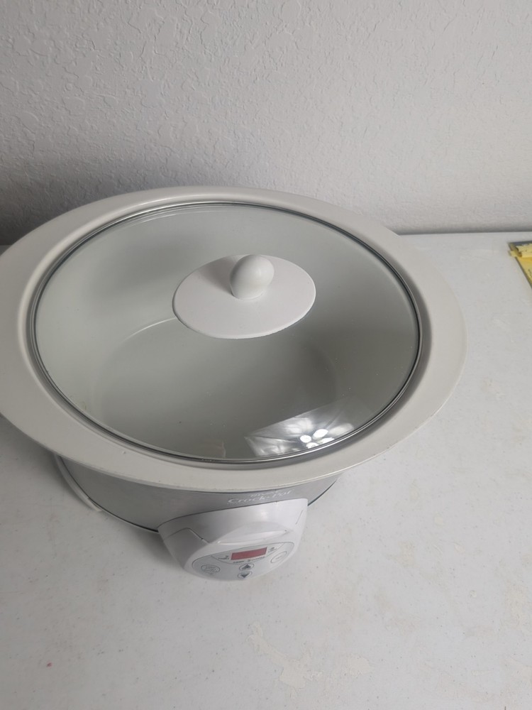 Rival 6 Qt. Crock Pot Programmable Smart-Pot Model SCVC651