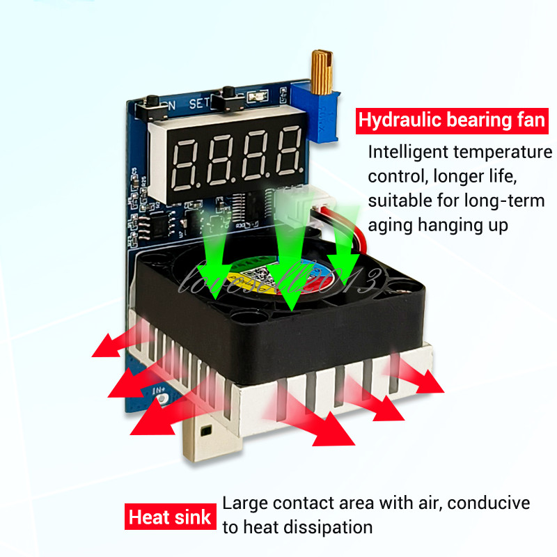1PCS Electronic Load USB Digital Voltage Ammeter Battery Charging Detection