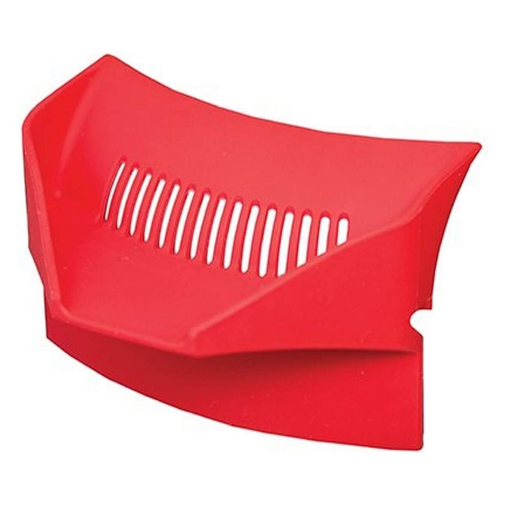 TableCraft Silicone 7pc Kitchen Tool & Trivet Set - Red