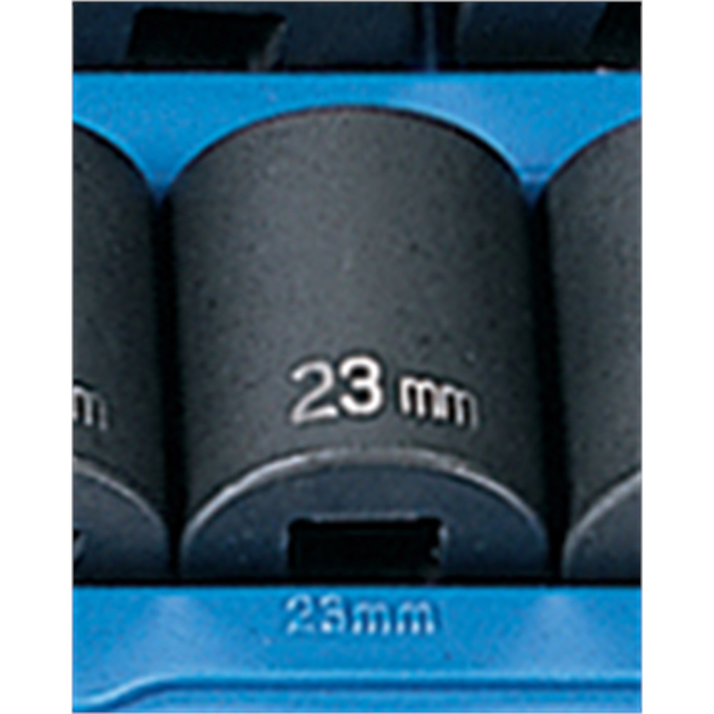 Grey Pneumatic 1/2" Drive x 23mm Standard Socket
