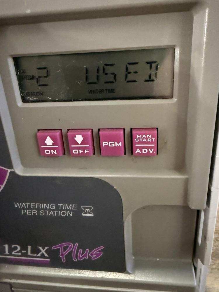 Rainbird ~ ESP 12-LX Plus ~ Professional Controller/Timer ~ Tested ~ With 2 Keys