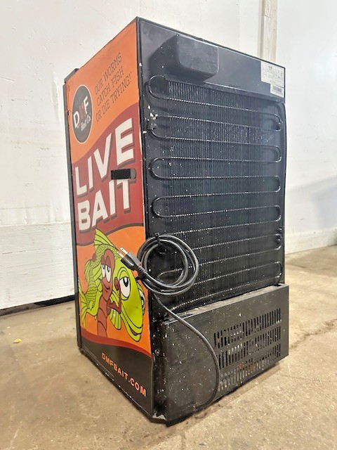 "DISPLAY COOLER SC98" COUNTERTOP LED LIGHTED DISPLAY COOLER FOR LIVE BAIT