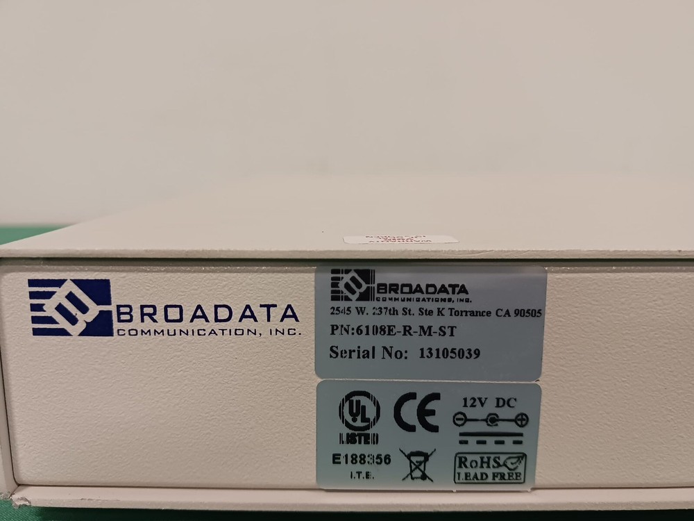Broadata Communication, INC. 6108E-R-M-S-T