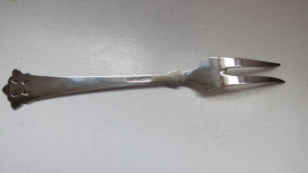 Anitra Solid Pickle Fork by Magnus Aase 830 Silver Norway