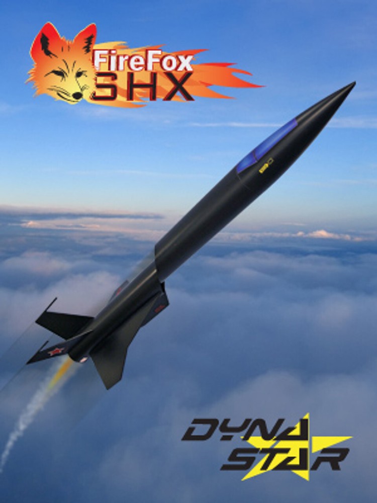 Dynastar Flying Model Rocket Kit FireFox SHX  DYN 5036
