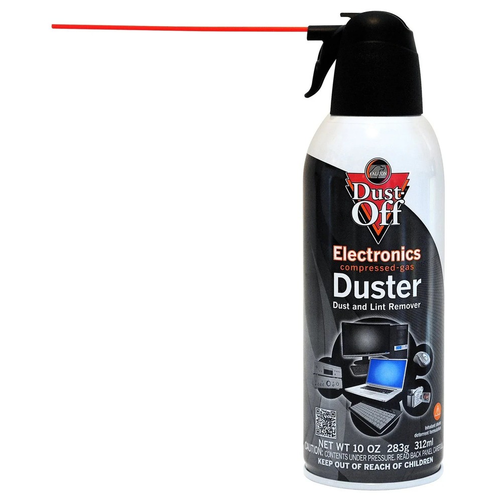 Dust-Off Compressed Gas Duster, 10 oz - 12 Pack