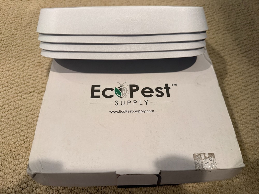 Bed Bug Interceptors – 4 Pack | Bed Bug Blocker (XL) Interceptor Traps (White) |