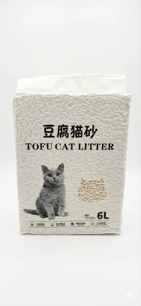 Tofu Cat Litter Bundle – 3 Pack | Safe, Low Dust, Flushable | 16.5 lbs Total