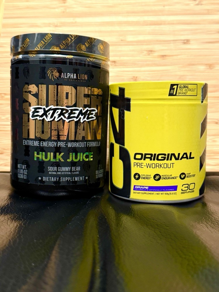 BUNDLE Alpha Lion & Cellucor Pre-Workout Powder