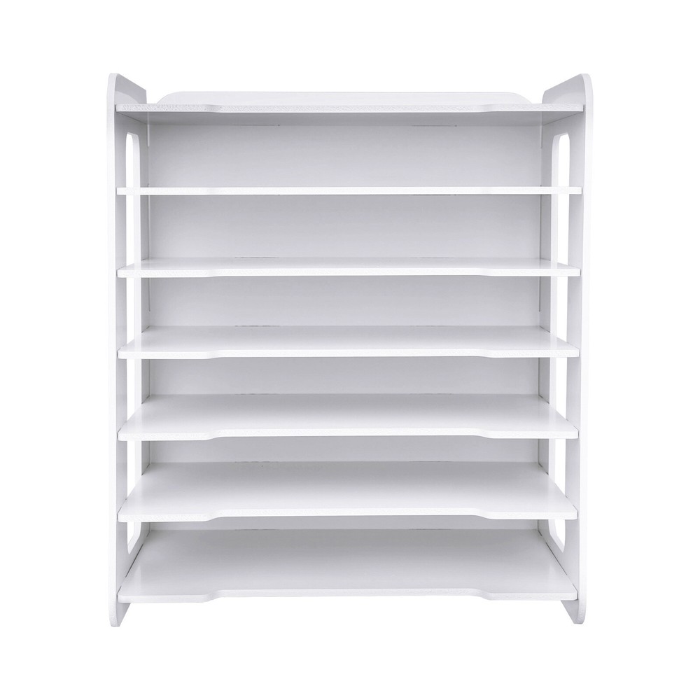 Desktop 7 Tier Organizer Paper File Holder Document Storage Rack Office Home NEW