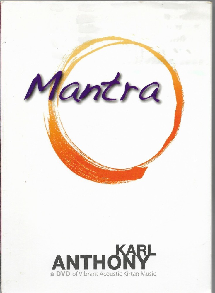Mantra * by Karl Anthony (DVD, 2011) Original Signed