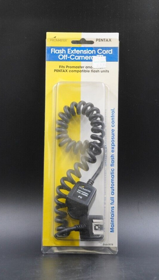 Promaster OFF-Camera ttl Flash Extension Cord for Pentax