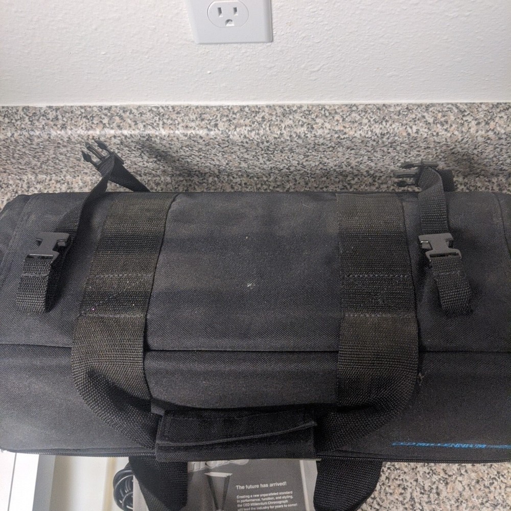 Competitive Edge Dynamics CED Millennium Chronograph Setup & Carry Bag & Tripod