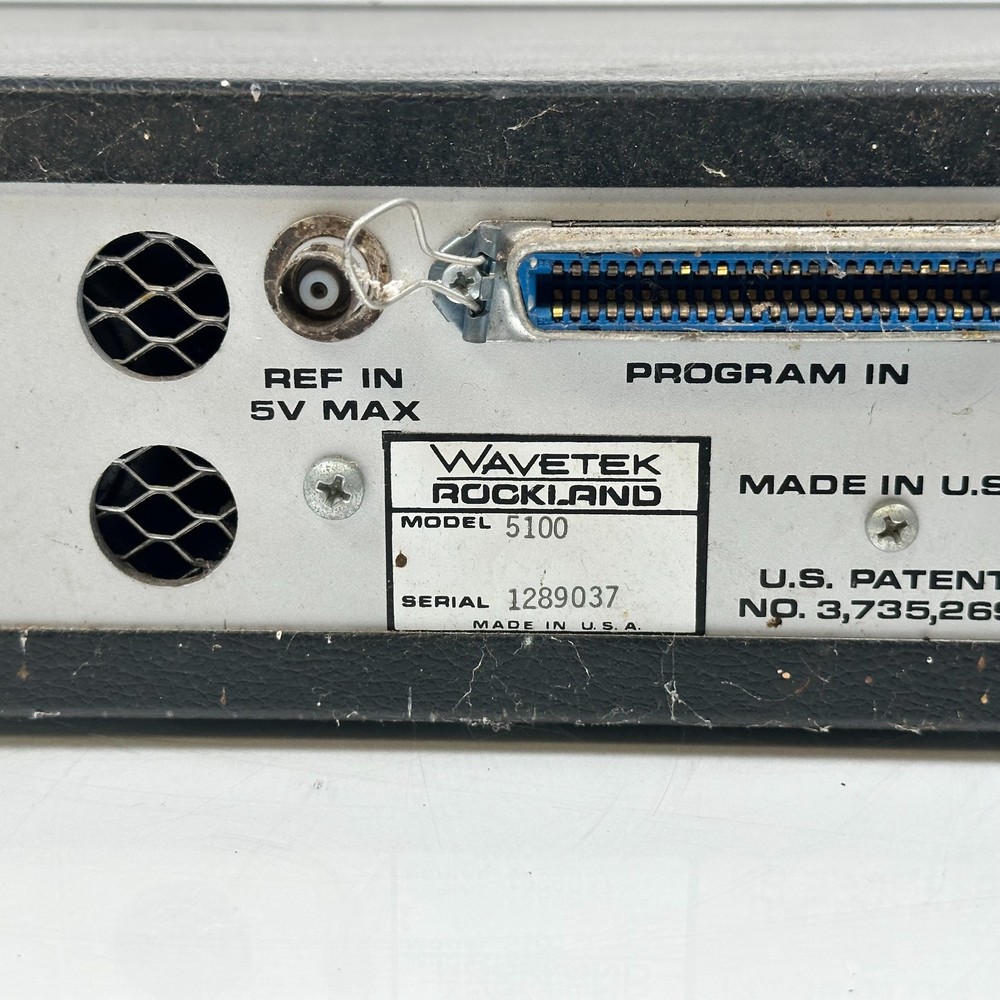 Wavetek Rockland 5100 DC-2MHz Programable Frequency Synthesizer
