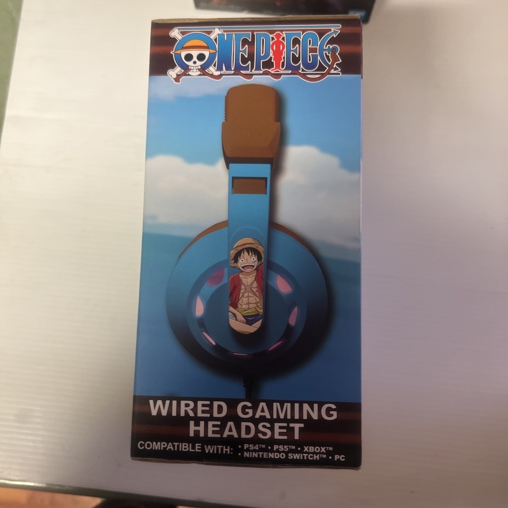 ONE PIECE Wired Gaming Headset LED Multi Compatible Platform
