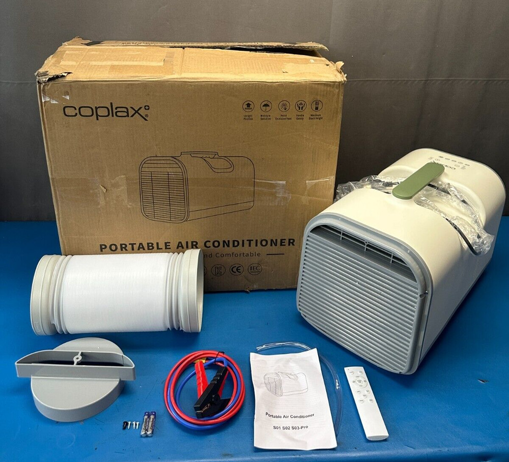 Coplax S03-PRO 5100BTU 12V-24V-110V 60Hz Fast Cooling Portable Air Conditioner