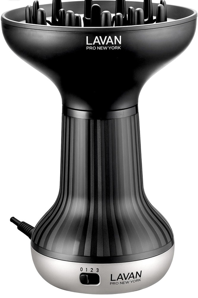 Diffuser Hair Dryer for Curly – Ionic Technology with SILVER