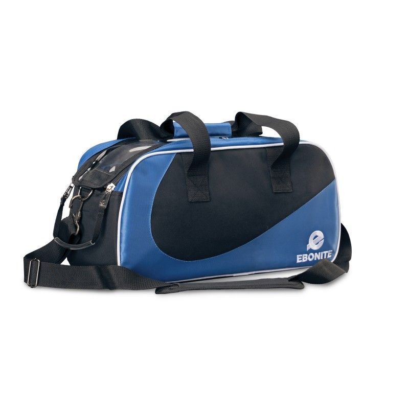 Ebonite Double Tote Bowling Bag Blue/Black