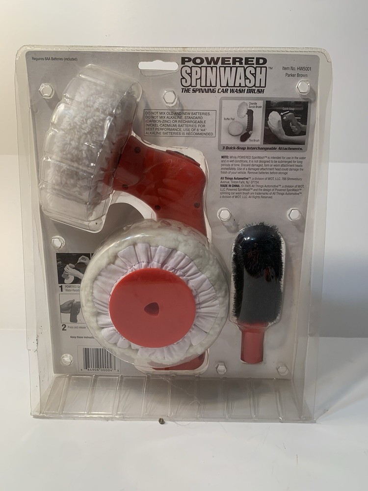 2005 Powered Spin Wash By ATA