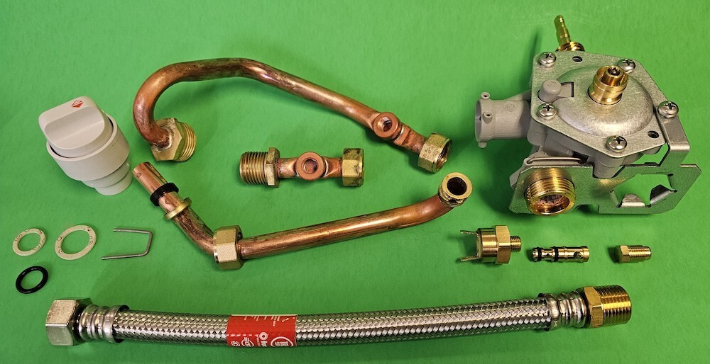 Bosch AquaStar 125B Water Valve Assembly #8707002499