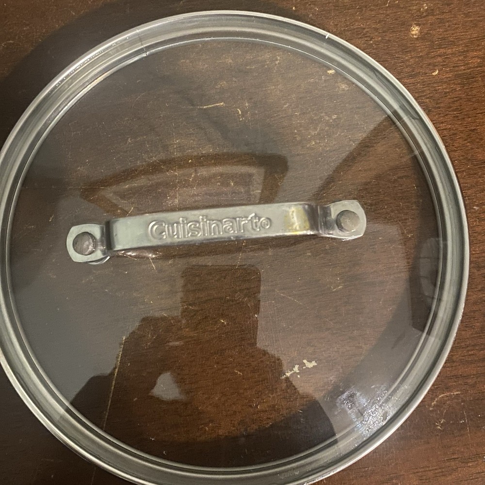 Cuisinart Replacement  Cookware Lid Outer Rim  7 3/4", Inner Lip 7" (D)