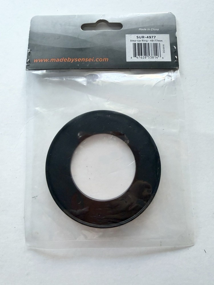 Sensei Step Up Ring 49 - 77 mm