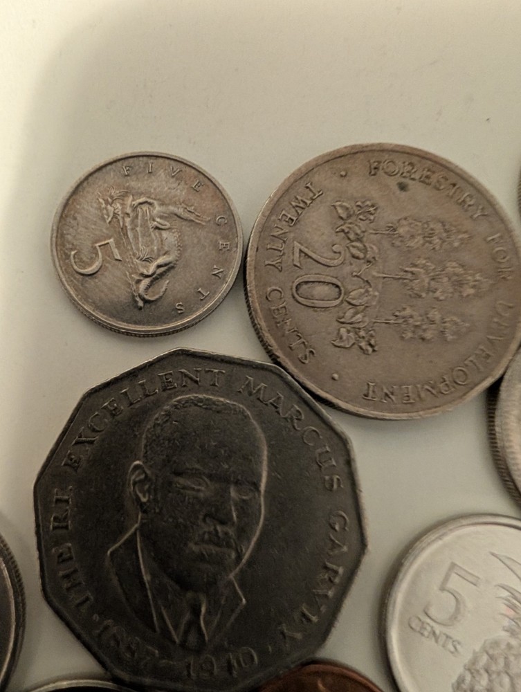 21 Mixed Foreign Coins Very Nice Condition They Must Go