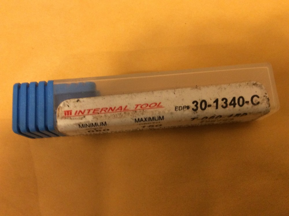 INTERNAL TOOL 30-1340-C THREADING TOOL .060 MIN .150 MAX