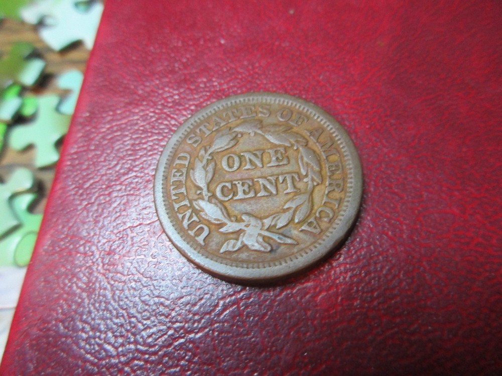 1847 Braided Hair Cent