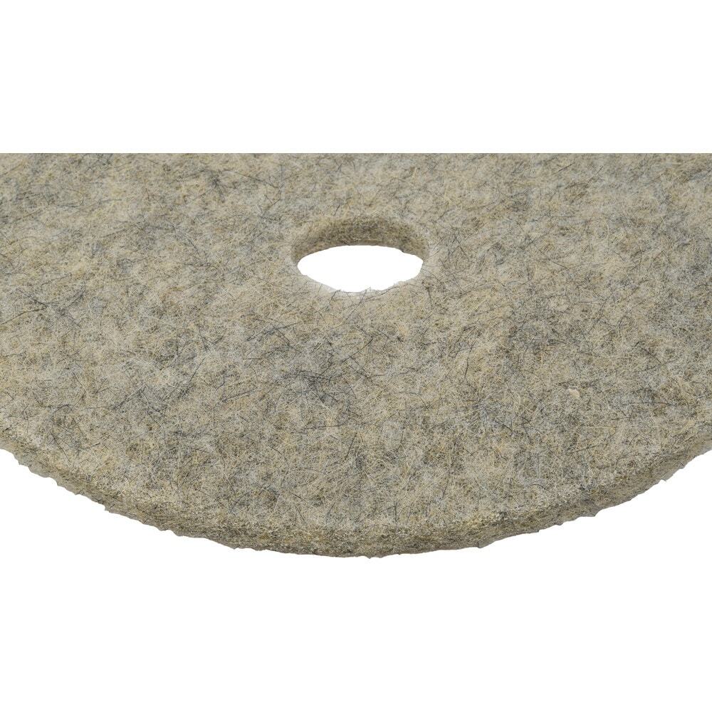 PRO SOURCE Gray Non-Abrasive Floor Burnishing Pads: 5 Pack, 20" Diameter