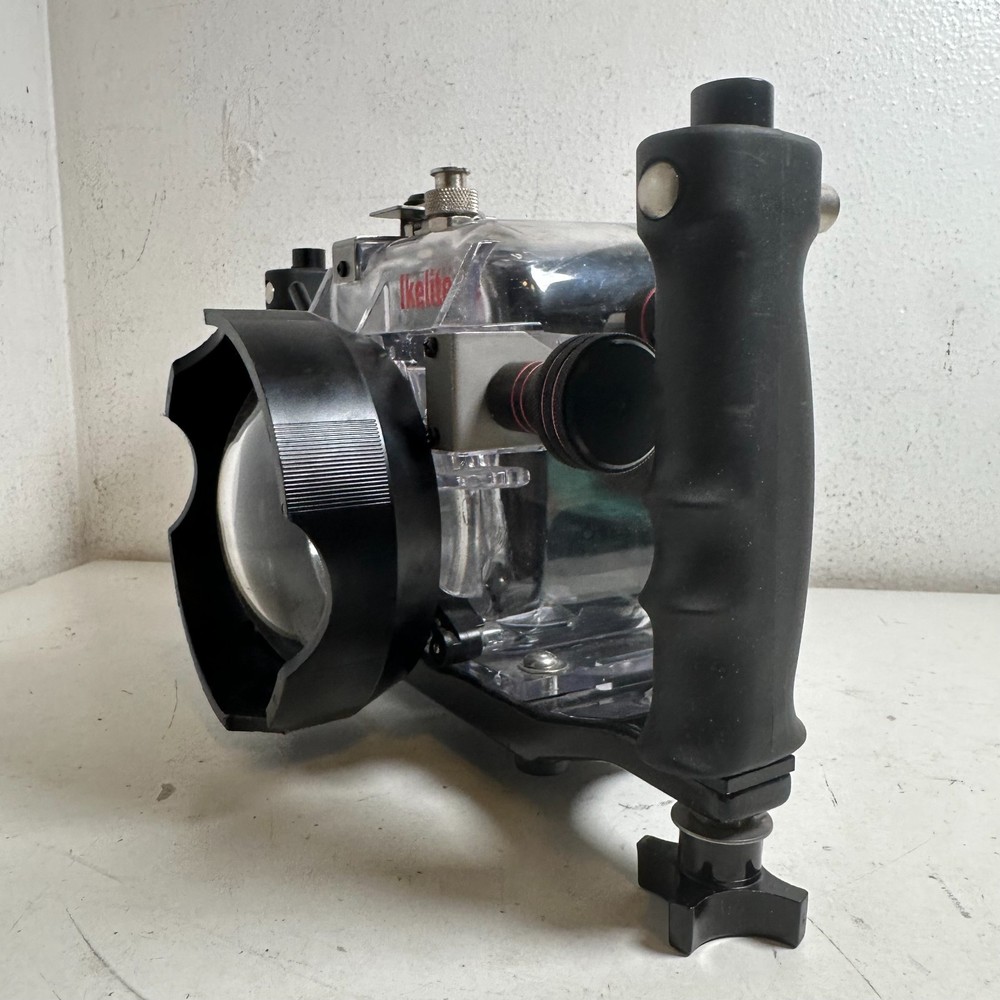 Ikelite Clear Black Polycarbonate Threaded Mount Underwater SLR Camera