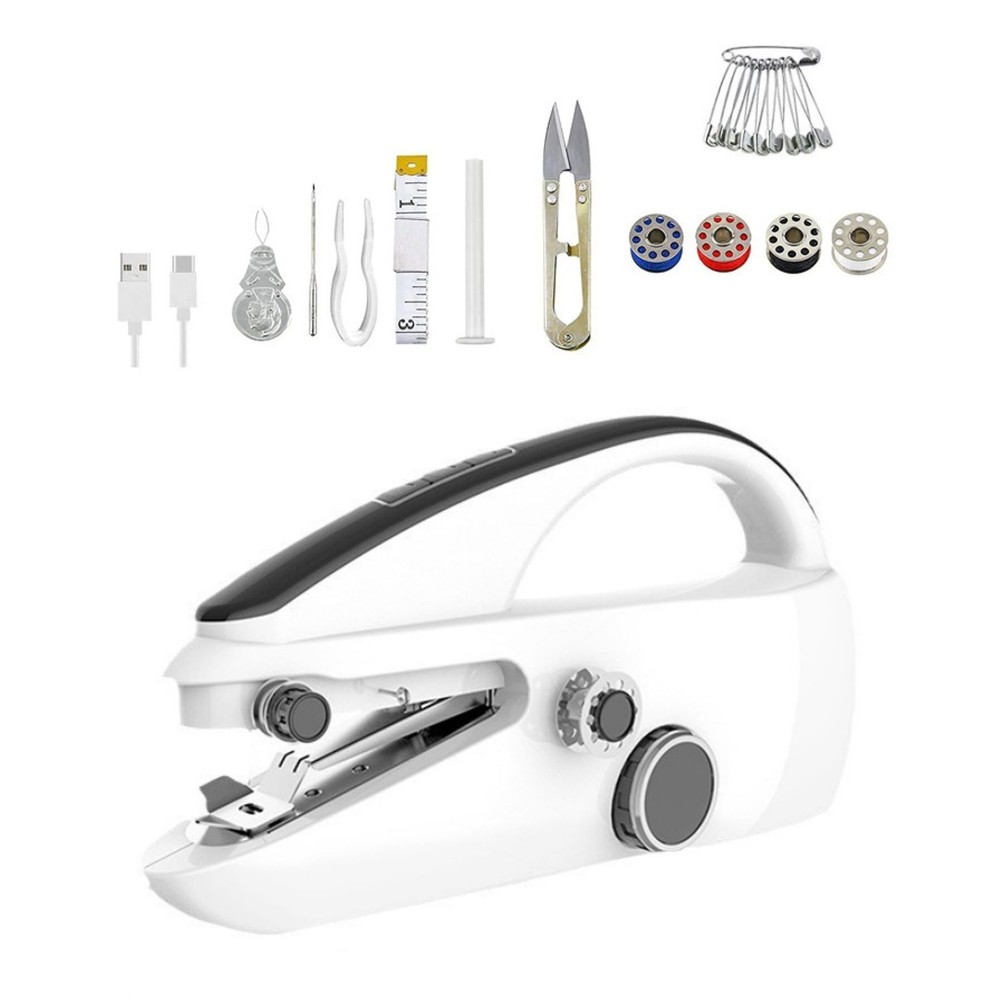 Sewing Machine W/Complete Accessories Multi-fabric Compatibility Home DIY Tool