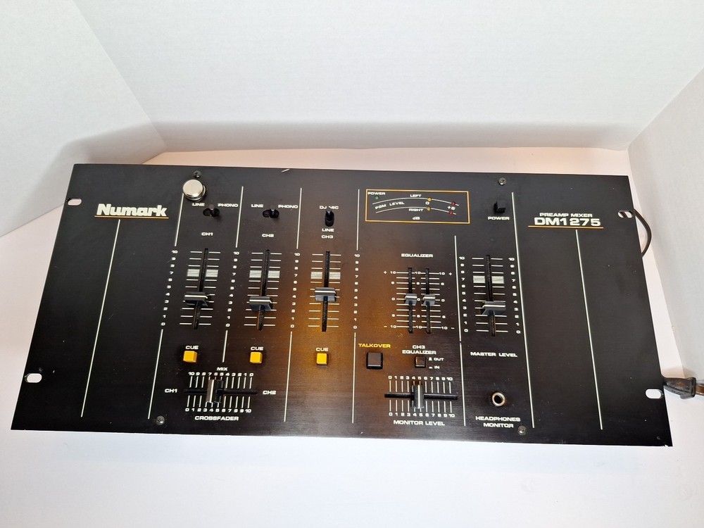 Rare Numark Preamp Mixer DM1275 Japan Untested.