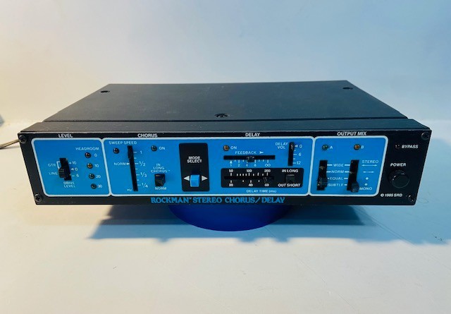 Rockman Stereo Chorus/Delay 100A Micro Rack module 1986 VGC Tested. Nice!