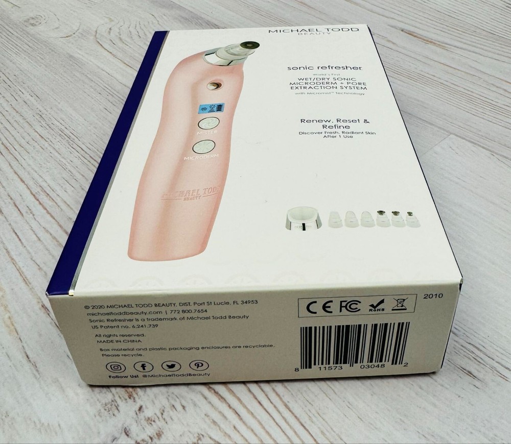 MICHAEL TODD Sonic Refresher Wet/Dry Sonic Microderm Pore Extraction System
