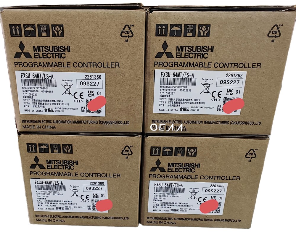 1pc Mitsubishi FX3U-64MT/ES-A New Programmable Controller