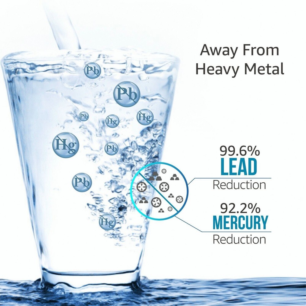 Waterdrop MWF® Refrigerator Water Filter, Replacement for GE® Smart Water,4 Pack