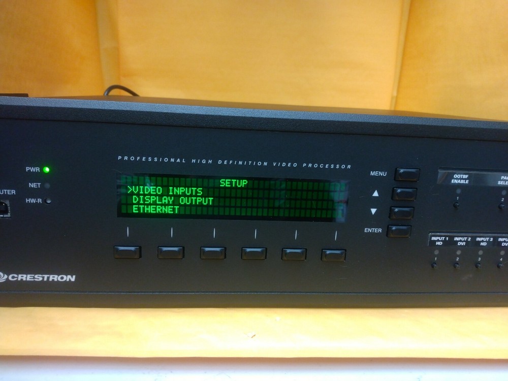 Crestron DVPHD-4 High-Definition Digital Video Processor w/ Output Cards